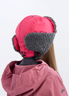 Камчатка шапка-ушанка GRAYLING, фуксия