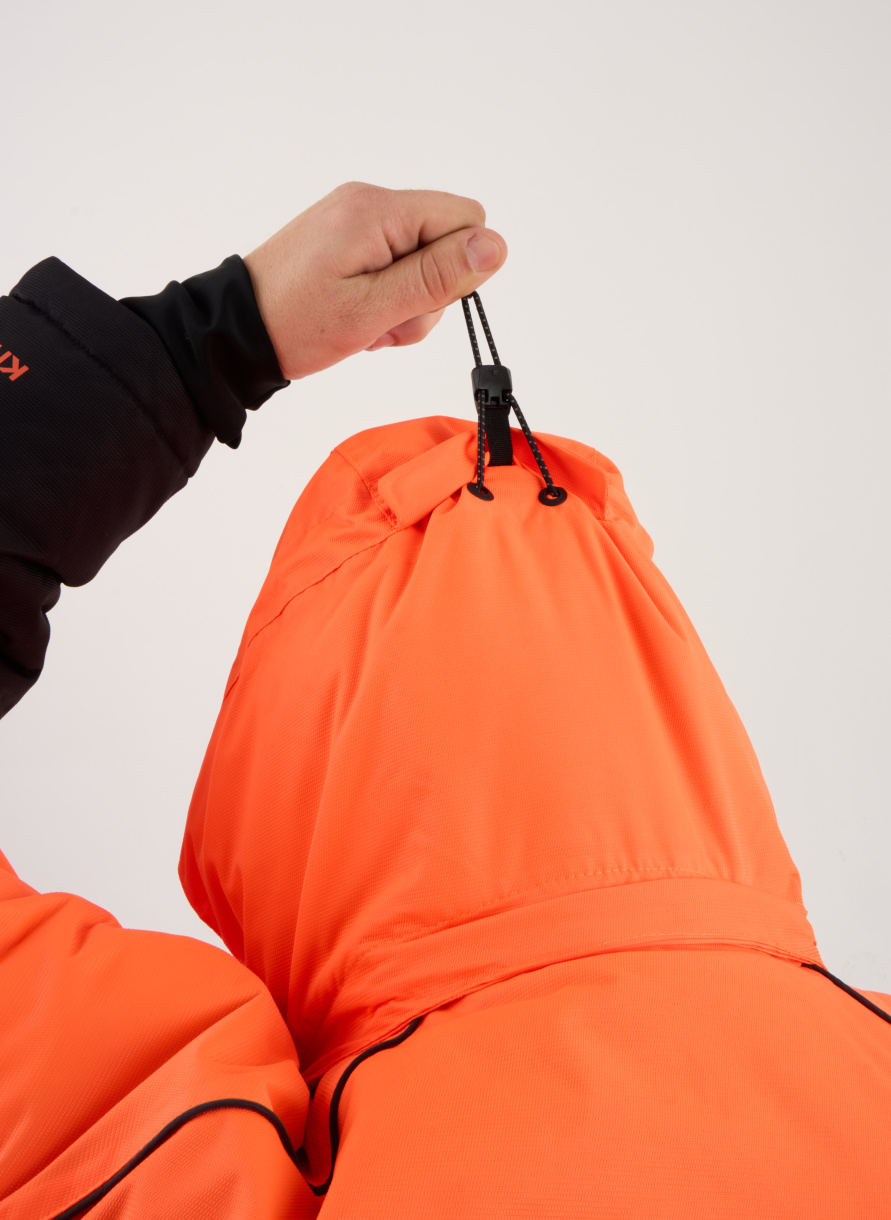 Кайт костюм PAYER, зимний -35, черный-оранжевый