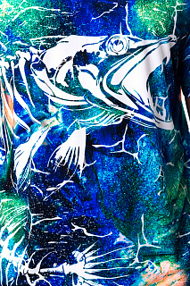 Циклон (Cyclone) футболка быстросохнущая GRAYLING (щука, риф) GRTS-04BL